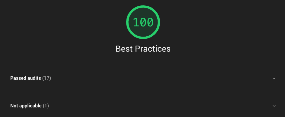 100 Best Practices